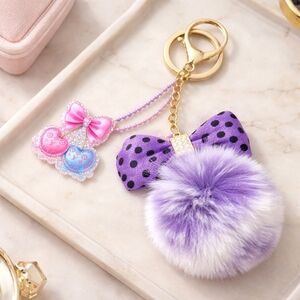 Handcrafted Bag Charm Key Chain Gift